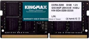 Купить Модуль памяти SODIMM DDR4 32GB Kingmax KM-SD4-3200-32GS PC4-25600 3200MHz CL22 1.2V dual rank Ret - X-1038426 из реестра по лучшей цене