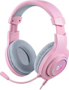 Купить Гарнитура проводная Redragon Hylas 70746 RGB, USB, 3.5 Jack, розовая - X-1066119 из реестра по лучшей цене