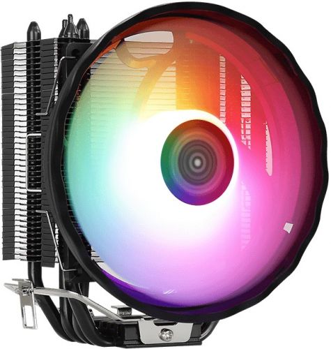 Артикул: X-898024 - Кулер AeroCool Rave 4 ARGB 4711099472253 LGA1200/115X/775/1700/AM4/AM3+/AM3/AM2+/AM2/FM2/FM1 (120mm fan