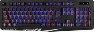 Купить Клавиатура Mad Catz S.T.R.I.K.E. 2 KS13MRUSBL000-0 чёрная (мембрана, RGB подсветка, аллюминиевая рама, USB) - X-767789 из реестра по лучшей цене