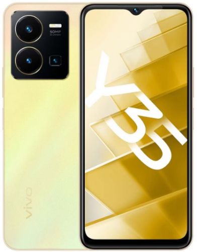 Артикул: X-1099165 - Смартфон Vivo Y35 4GB/64GB V2205 Dawn Gold - фото