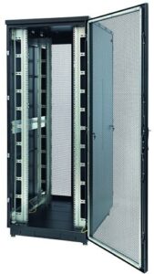 Купить Шкаф напольный 19", 22U Eurolan 60F-22-6A-34BL Racknet S3000 600 × 1000, передняя дверь перфорированная одностворчатая, задняя дверь перфорированная о - X-623329 из реестра по лучшей цене