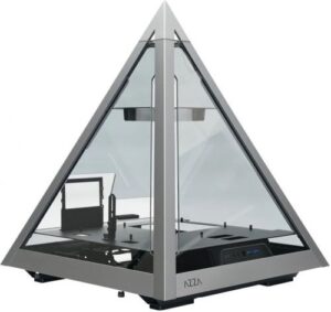 Купить Корпус ATX Azza Pyramid L CSAZ-804L черный/серебристый, без БП, 4 боковых панели из закаленного стекла, 2xUSB3.0, USB Type-C, audio - X-1098251 из реестра по лучшей цене