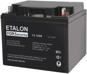 Купить Аккумулятор ETALON FS 1240 12В 40Ач - X-1065106 из реестра по лучшей цене