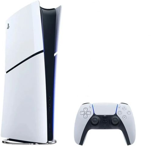 Артикул: X-1076190 - Игровая приставка Sony PlayStation 5 Slim CFI-2000A Blue-Ray 1TB white - фото
