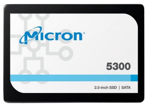 Артикул: X-766273 - Накопитель SSD 2.5'' Micron MTFDDAK960TDT-1AW1ZABYY 5300 MAX 960GB SATA 6Gb/s TLC 540/520MB/s IOPS 95K/75K MTBF 3M - фото