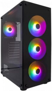Купить Корпус ATX 1STPLAYER FIRE DANCING V3-B черный, без БП, боковая и лицевая панель закаленное стекло, USB 3.0, 2*USB 2.0, audio - X-966679 из реестра по лучшей цене