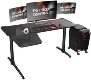 Купить Стол компьютерный Eureka L60 черный - X-920818 из реестра по лучшей цене