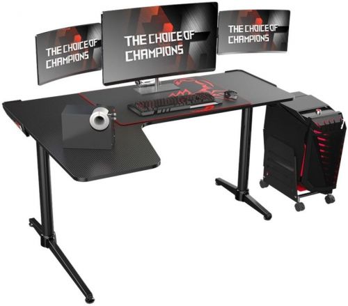 Артикул: X-920818 - Стол компьютерный Eureka L60 черный - фото