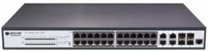 Купить Коммутатор PoE BDCom S2528-P 24*GE PoE ports, 4*GE TX/SFP combo ports, standard AC220V power supply, 400W, the cooling fan, 1U, standard 19-inch rack- - X-901023 из реестра по лучшей цене