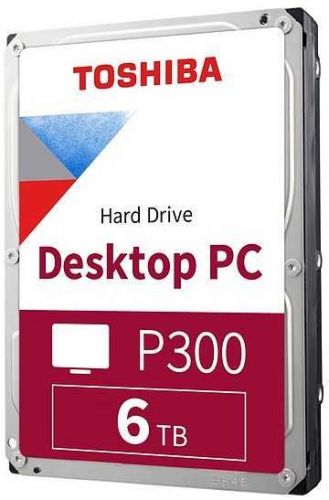 Артикул: X-770248 - Жесткий диск 6TB SATA 6Gb/s Toshiba (KIOXIA) HDWD260UZSVA P300 (5400rpm) 128Mb 3.5" - фото