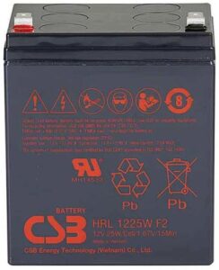 Купить Батарея для ИБП CSB HRL1225W F2 FR 12В - X-1017757 из реестра по лучшей цене
