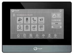 Купить Видеодомофон True IP Systems TI-4107AB на базе ОС Android, сенсорный экран 7’’, POE, многофункциональность и управление Умным домом. - X-1018564 из реестра по лучшей цене