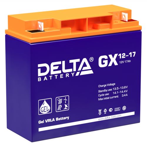 Артикул: X-650389 - Батарея Delta GX 12-17 12В