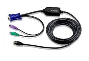 Купить Адаптер KVM Altusen KA7920-AX VGA+K/M PS/2,4.5 метр.,1xUTP Cat5e, для подкл. комп. к перекл. KH15xxA/KH15xxAi/KL15xxA/KL15xxAi/KH25xxA, макс.разреш. 1 - X-393870 из реестра по лучшей цене