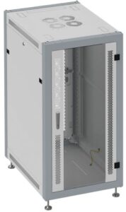 Купить Шкаф напольный 19", 15U SYSMATRIX SL 6615.713 600x600x800mm (ШхГхВ) передняя дверь стеклянная, задняя дверь перфорированная, поворотная ручка с замком - X-852860 из реестра по лучшей цене
