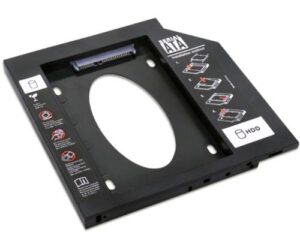 Купить Адаптер ORIENT UHD-2SC9PL для 2.5" SATA HDD для установки в SATA отсек оптического привода ноутбука 9.5 мм, пластик (30842) - X-1020655 из реестра по лучшей цене