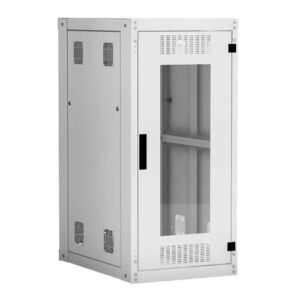 Купить Шкаф напольный Netlan EC-FZ-246060-GMM-GY 19", 24U, 600х600 мм, дверь стекло, серый - X-1099664 из реестра по лучшей цене