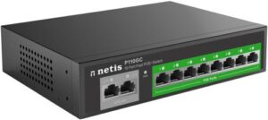 Купить Коммутатор неуправляемый netis P110GC 10-портовый PoE+ Gigabit Ethernet/8*PoE+ порта 802.3af/802.3at - X-922744 из реестра по лучшей цене