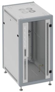 Купить Шкаф напольный 19", 15U SYSMATRIX SL 6015.713 600x1000x800mm (ШхГхВ) передняя дверь стеклянная, задняя дверь перфорированная, поворотная ручка с замко - X-852858 из реестра по лучшей цене