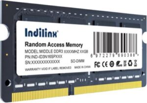 Купить Модуль памяти SODIMM DDR3 4GB Indilinx IND-ID3N16SP04X PC3-12800 1600MHz CL11 1.5V - X-1083834 из реестра по лучшей цене