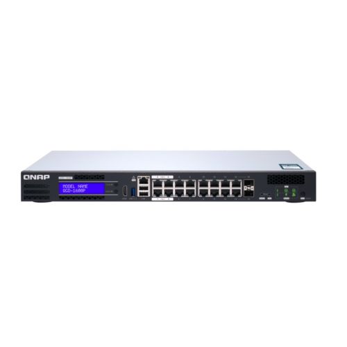 Артикул: X-855362 - Коммутатор PoE QNAP QGD-1600P-8G комбинированный