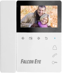 Купить Видеодомофон Falcon Eye Lira дисплей 4,3" TFT; сенсорные кнопки; подключение до 2-х вызывных панелей и до 2-х камер; OSD меню - X-880650 из реестра по лучшей цене