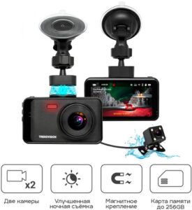 Купить Видеорегистратор автомобильный TrendVision Winner 1920x1080, 30 к/с, microSD до 128GB - X-917883 из реестра по лучшей цене