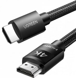 Купить Кабель UGREEN HD119 30999_ 4K HDMI Male / HDMI Male Braided, 1 м, черный - X-978159 из реестра по лучшей цене