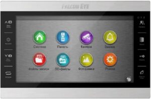 Купить Видеодомофон Falcon Eye Atlas Plus HD (Black) MHD c поддержкой 1080P: дисплей 10" TFT; сенсорные кнопки - X-880648 из реестра по лучшей цене