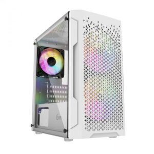 Купить Корпус mATX Powercase Mistral Micro Z3W Mesh LED CMIMZW-L3 белый, без БП, с окном, 2*USB 2.0, USB 3.0, audio - X-794572 из реестра по лучшей цене
