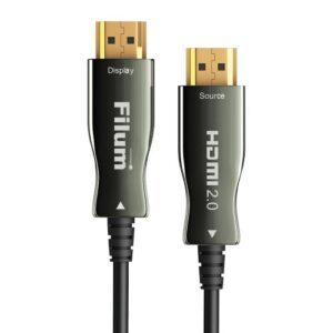 Купить Кабель интерфейсный HDMI Filum FL-AOC-HDMI2.0-50M активный, оптический, 50 м, 4K/60HZ,  v.2.0, ARC, 19M/19M, черный,  коробка - X-873362 из реестра по лучшей цене