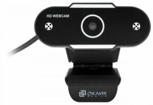 Купить Веб-камера Oklick OK-C012HD черный 1Mpix (1280x720) USB2.0 с микрофоном 1455503 - X-971841 из реестра по лучшей цене
