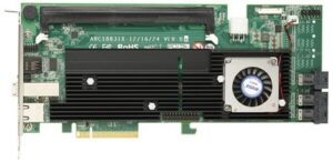 Купить Контроллер Areca ARC-1883ix-12 PCIe 3.0 x8 LP, SAS/SATA 12G, RAID 0,1,5,6,10,50,60, 12port (3*int SFF8643 + 1*ext SFF8644), Cache 2GB (up to 8GB), RTL - X-953553 из реестра по лучшей цене
