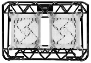 Купить Подставка для ноутбука STM Cooling IP33 до 17,3", 2вентилятора 120x120мм, чёрная - X-929793 из реестра по лучшей цене