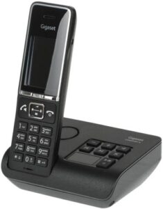 Купить Телефон DECT Gigaset Comfort 550A S30852-H3021-S304 черный автоответчик - X-1007023 из реестра по лучшей цене