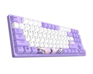 Купить Клавиатура Dareu A87L Dream механическая фиолетовый, 87 клавиш, подключение USB - TypeC - X-988583 из реестра по лучшей цене