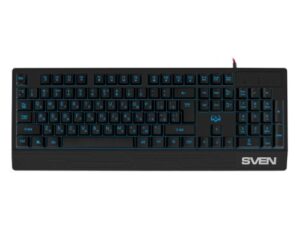 Купить Клавиатура Sven KB-G8300 SV-019280 игровая 104 кл, ПО, RGB-подсветка, 1.8 м, чёрная - X-951350 из реестра по лучшей цене