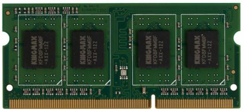 Артикул: X-822717 - Модуль памяти SODIMM DDR3 8GB Kingmax KM-SD3-1600-8GS PC3-12800 1600MHz CL11 204-pin 1.5V RTL - фото