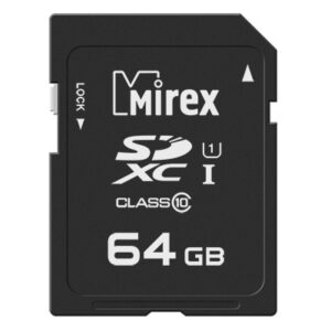 Купить Карта памяти 64GB Mirex 13611-SD10CD64 SDXC Class 10 UHS-I - X-818920 из реестра по лучшей цене