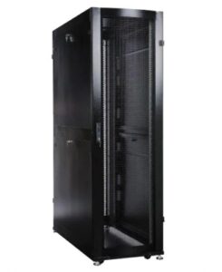 Купить Шкаф напольный 19", 42U Schneider Electric LCSR3350 1992x750x1200 мм, передняя одностворчатая и задняя двустворчатая перфорированные двери, черный - X-904191 из реестра по лучшей цене