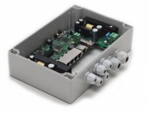 Купить Коммутатор TFortis PSW-1G 4F Гигабитный управляемый / неуправляемый уличный для подключения 4 камер - X-479411 из реестра по лучшей цене