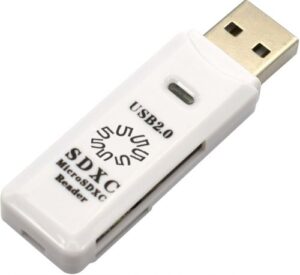 Купить Карт-ридер 5bites RE2-100WH USB2.0, SD, TF, USB, white - X-883820 из реестра по лучшей цене