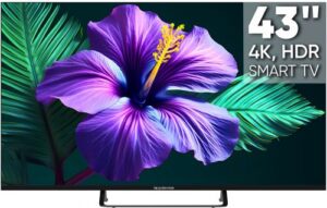 Купить Телевизор TopDevice TDTV43CS05U_BK Frameless UHD ready/T2/S2/CI+/Dolby/AAC/Android 11 Smart (1.5/8Gb)/black - X-1045115 из реестра по лучшей цене