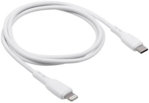 Купить Кабель Carmega CAR-C-CL1M-WH USB Type-С/Lightning 8-pin, 1м, белый - X-973627 из реестра по лучшей цене