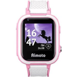 Купить Часы KNOPKA Aimoto Pro Indigo 4G 1.44", 240х240 пикс, розовые - X-934226 из реестра по лучшей цене