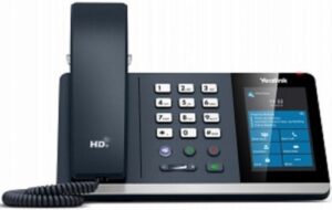 Купить Телефон VoiceIP Yealink MP54-SfB Skype for Business, цветной сенсорный экран, звук HD, USB, PoE, GigE, без БП - X-855206 из реестра по лучшей цене