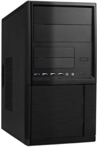Купить Корпус mATX LinkWorld 727-21 черный, без БП, 4xUSB 2.0 audio - X-874009 из реестра по лучшей цене
