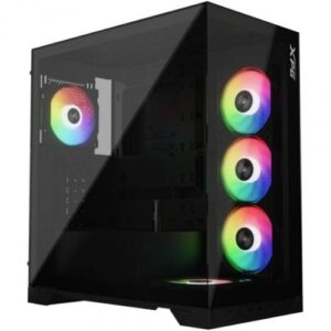 Купить Корпус ATX ADATA XPG INVADER X BLACK без БП, пер. и бок. панели из закаленного стекла, 2*USB 3.2, Type-C, audio - X-1098540 из реестра по лучшей цене