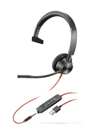 Артикул: X-821465 - Гарнитура Plantronics Blackwire 3315 USB-A - фото